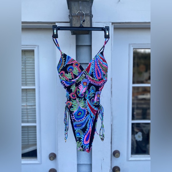 Luli Fama Feather Love Bodysuit Size M - Picture 4 of 16